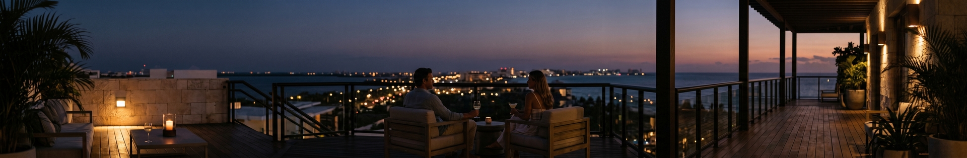 Cancun adults-only resort beach and pool scene for choosing a quiet romantic stay