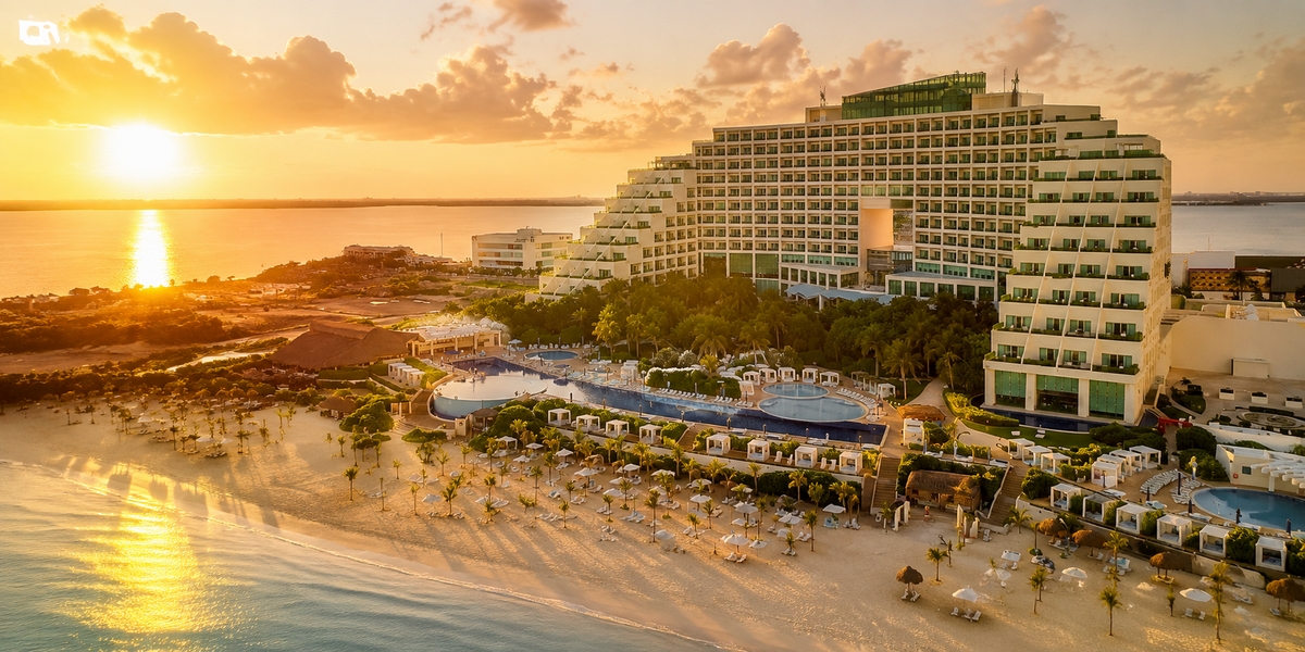 Cancun beachfront hotel visual for adults-only resort comparison