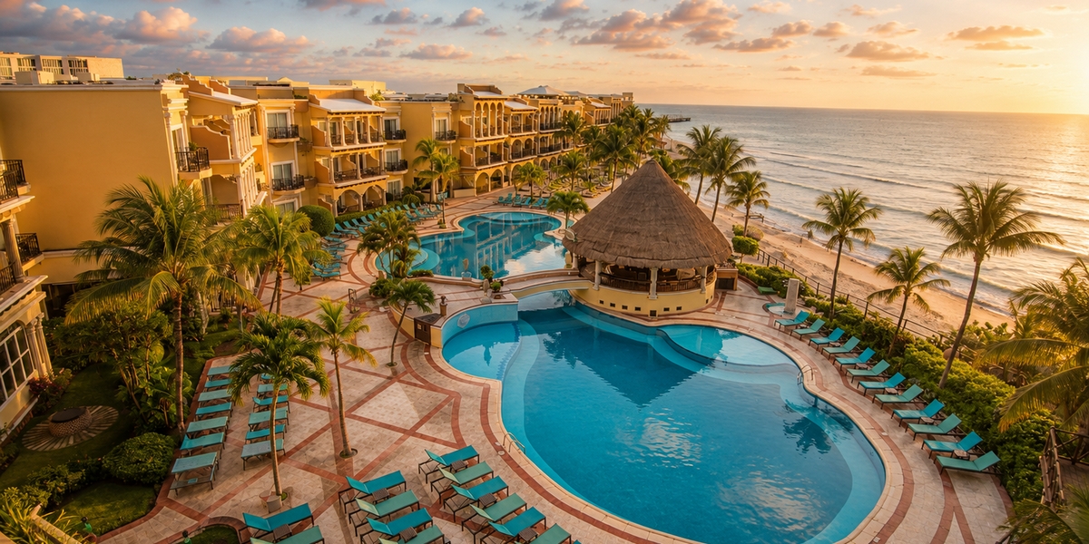 Panama Jack Resorts Playa del Carmen all-inclusive near Coco Beach visual for walk-to-town comparison