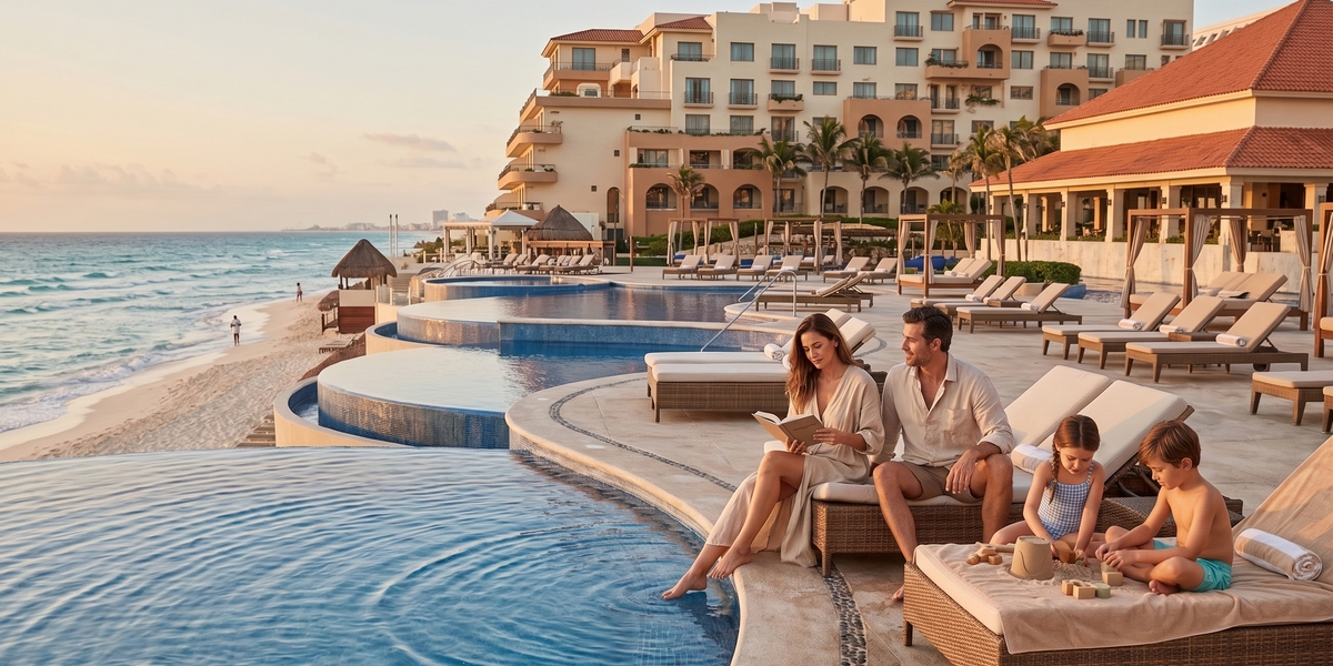 Cancun family all-inclusive resort visual for Fiesta Americana Condesa comparison