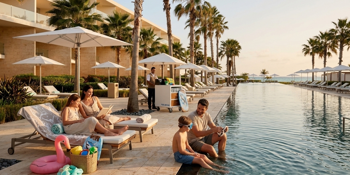 Costa Mujeres family resort visual for Grand Palladium Family Selection comparison
