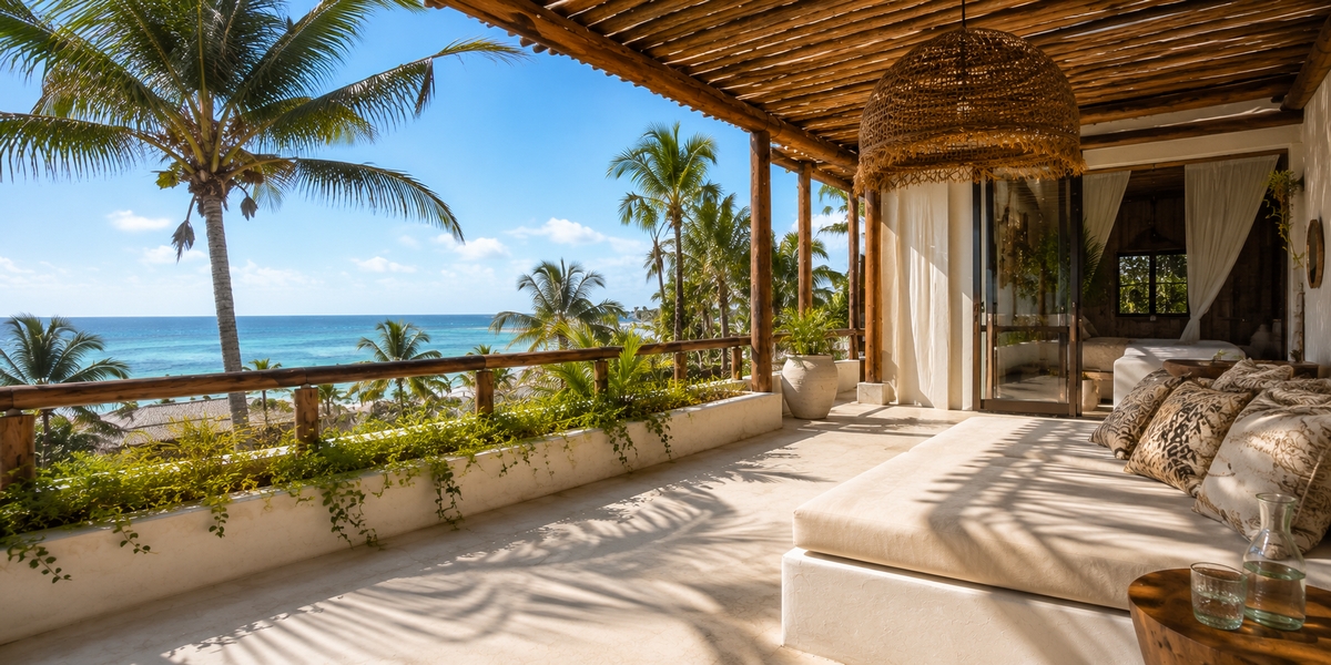 Візуал La Valise Tulum для інтимного luxury у Beach Zone
