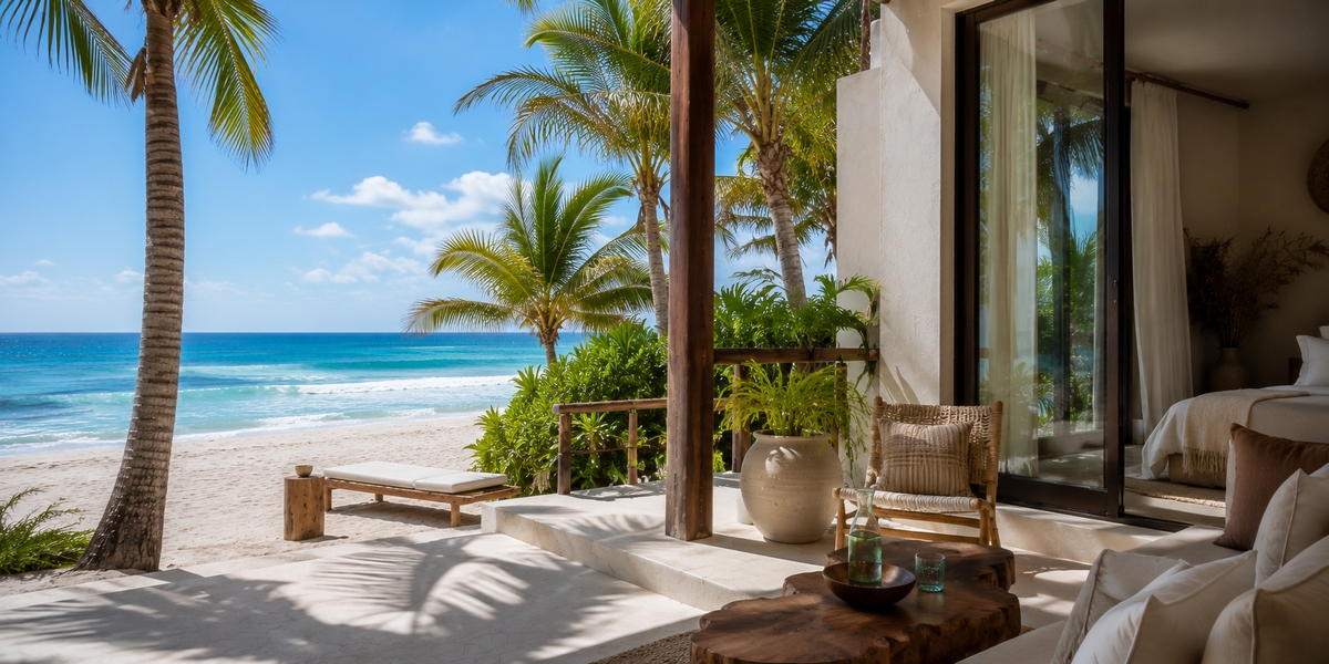 Візуал The Beach Tulum для adults-only beachfront rooms