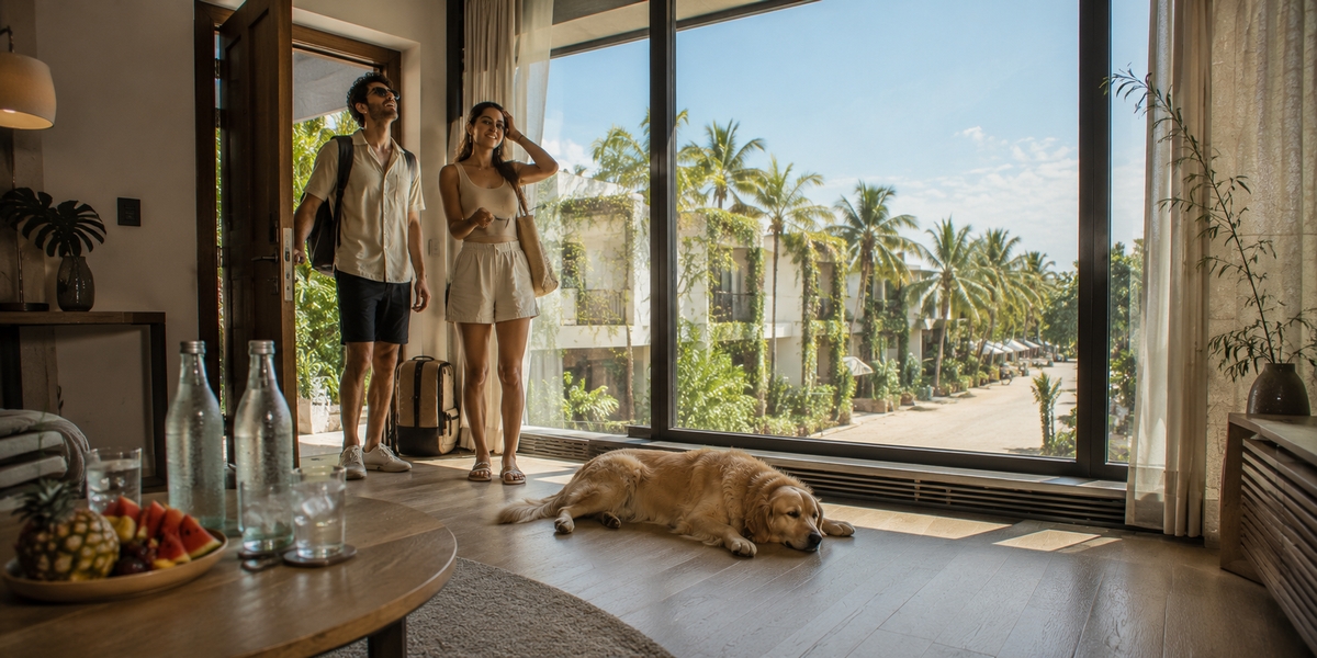 Kimpton Aluna Tulum by IHG used as an example air-conditioned pet-friendly hotel