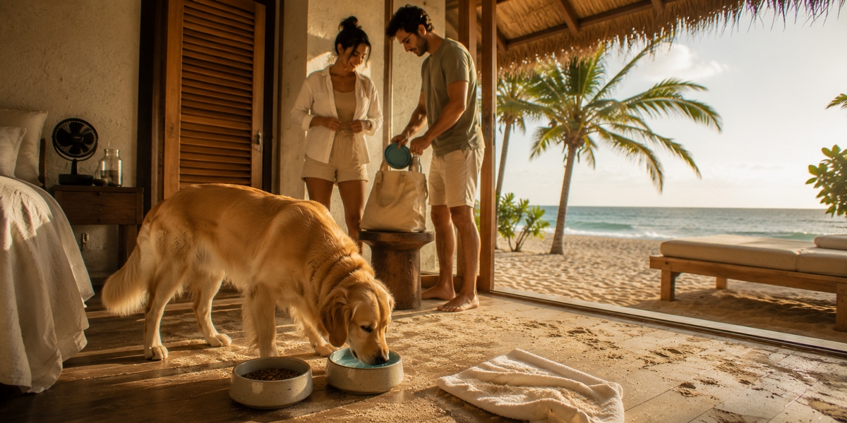 Ahau Tulum beach-zone stay used as an example pet-friendly hotel with heat trade-offs