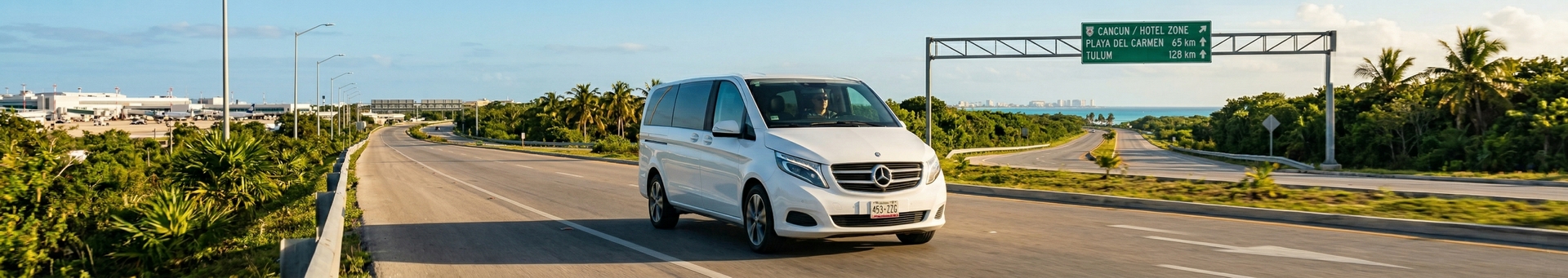 Трансфер из аэропорта Канкуна в Hotel Zone, Playa del Carmen и Tulum