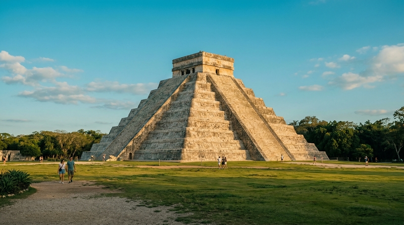 Chichen Itza El Castillo pyramid