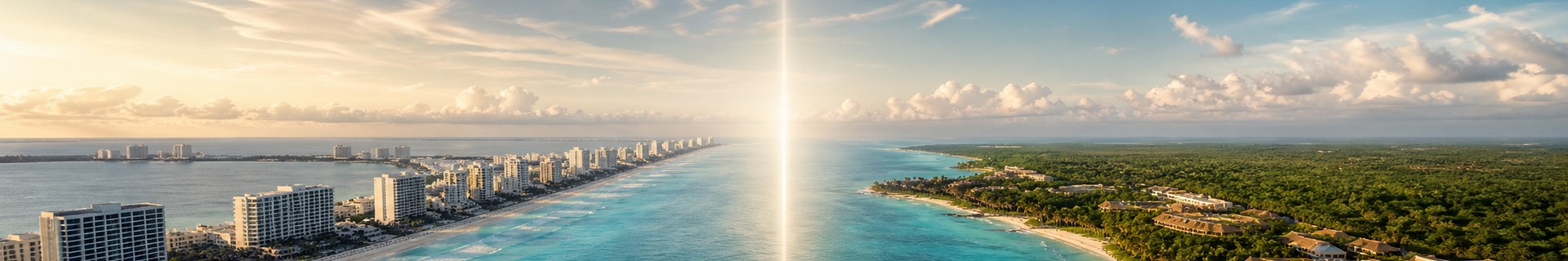 Узбережжя Cancun і Riviera Maya для вибору зони all-inclusive