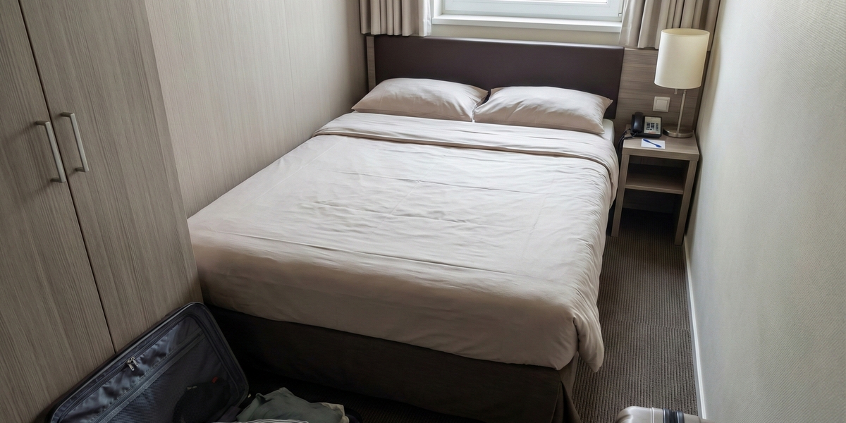 Стандартный номер 14–16 м² — реальные условия для двух гостей