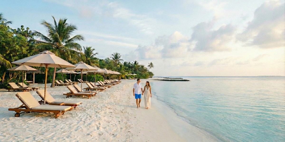 Hotel beach — sand, coral, and sea entry: what to look for