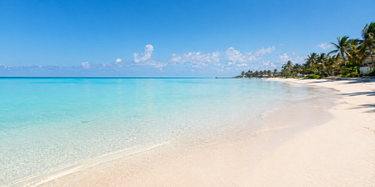 More exposed beach conditions that remind travelers not every Caribbean day looks identical