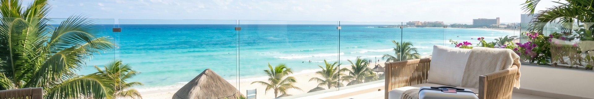 Мандрівник в аеропорту Канкуна перевіряє зв'язок після налаштування eSIM для Мексики