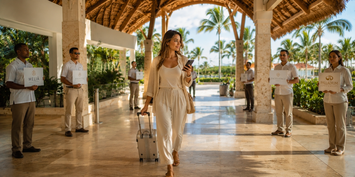 Punta Cana Airport immigration and baggage route for arriving international passengers