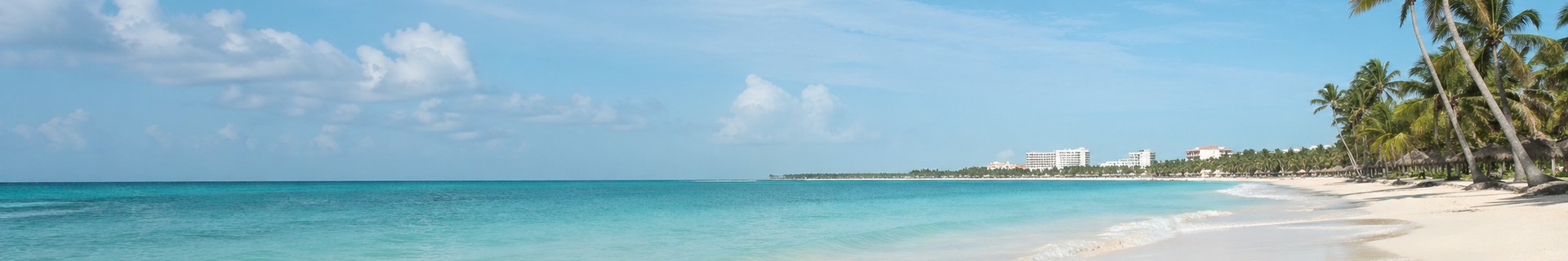 Карибський пляж для порівняння Пунта-Кани та Канкуна