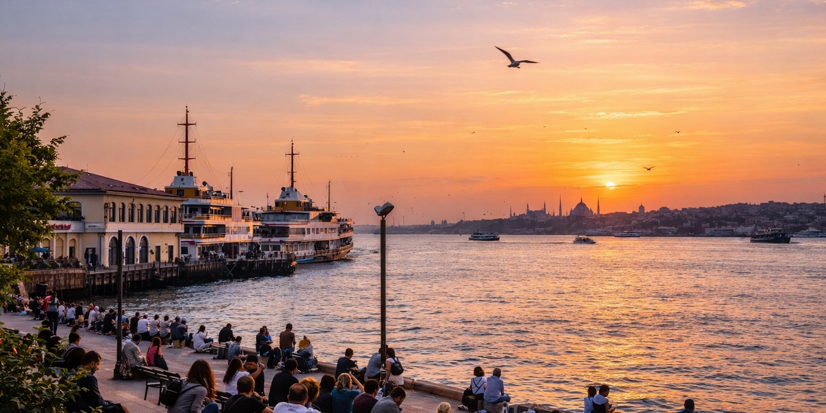 Kadikoy waterfront — Asian side of Istanbul