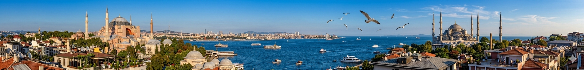 Де зупинитися в Стамбулі — вид на Босфор та історичний центр